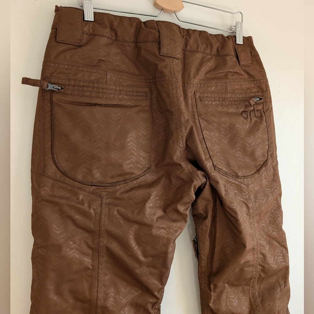 Women's Orb Ski Snowboard Pants Brown